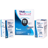 Глюкометр TRUEresult twist Nipro + 100 шт тест-смужок