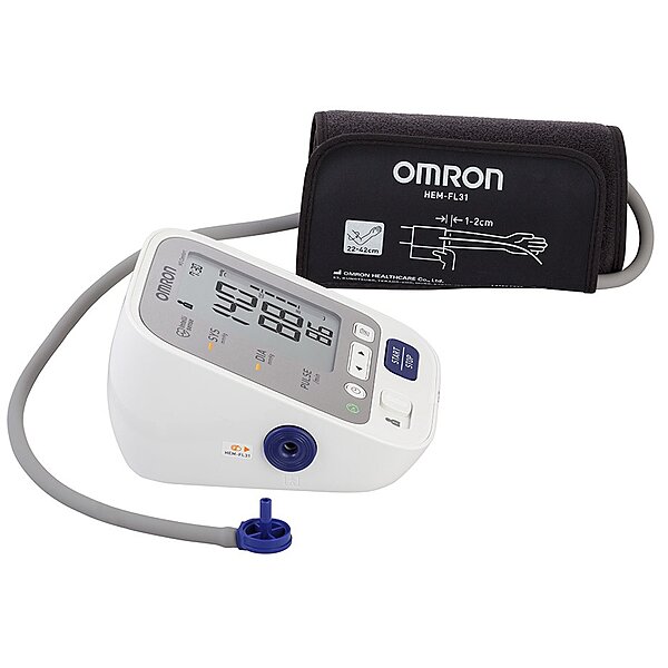 Тонометр автоматичний Omron M3 Comfort (HEM-7134-ALRU) з манжетою Intelli Wrap + адаптер S