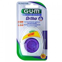 Зубна нитка GUM Ortho ортодонтическая