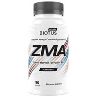 ЗМА, ZMA, Biotus, 90 капсул (Україна)