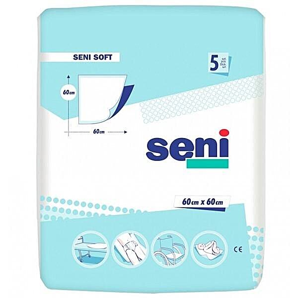 Пеленки Seni Soft 60x60 (5 шт.)