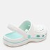 Женские ортопедические сабо COQUI 6352 White/Lt.mint (Чехия)