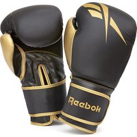 Рукавиці боксерські Reebok Boxing Gloves чорний, золотистий Чол 14 унцій S83-00000040298