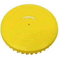 Массажная полусфера киндербол EasyFit 16 см мягкая желтая S122-1475 №2