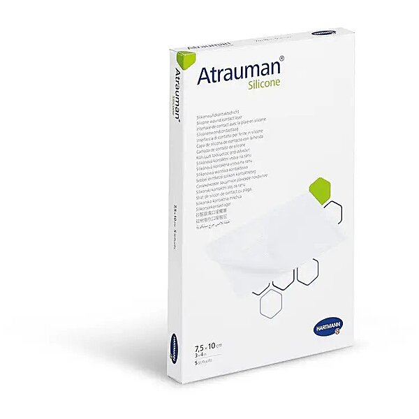 Пов'язка атравматична Hartmann Atrauman Silicone 7,5см х 10см 1шт