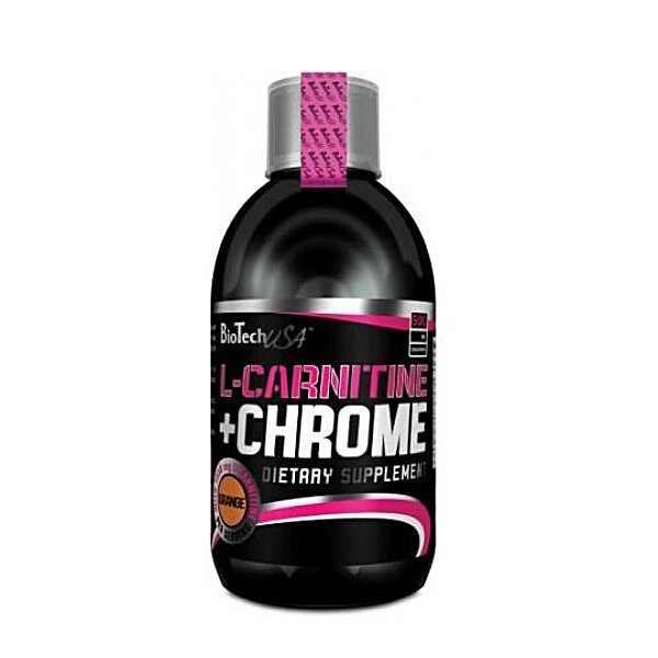 Жиросжигатель L - CARNITINE + Сhrome Груша - яблуко BioTech 500 мл