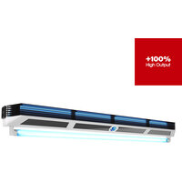 Экранированный облучатель с жалюзи BactoSfera EKRAN Jalousie 55x2 FAN +100%