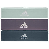 Еспандерів набір Adidas Resistance Band Set (L, M, H) зелений, фіолетовий, темно-синій Уні 70х7,6х0, S83-00000026157 №2