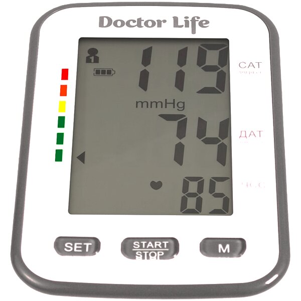 Купити Автоматичний тонометр Doctor Life Basic 02-А з адаптером (Україна)