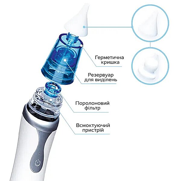 Аспіратор електронний назальний EcoBreath PRO Arhimed