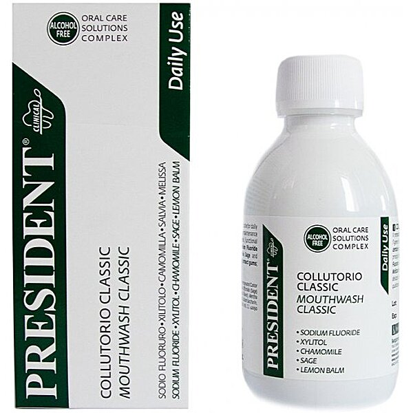 Ополаскиватель для полости рта President Classic 200 мл