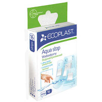 Набор пластырей медицинских водонепроницаемых Аква стоп ЄCOPLAST 16 шт.