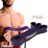 Петля резиновая EasyFit 15-45 кг Фиолетовая S122-1078
