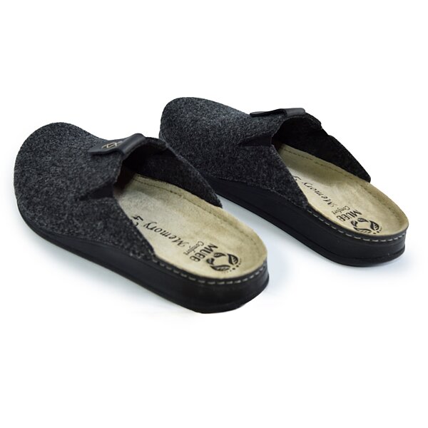 Характеристики Мужские анатомические тапочки Mubb Grey 3488 (Сербия)