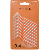 Межзубные ершики Spokar L 0,4 мм угловые 8 шт