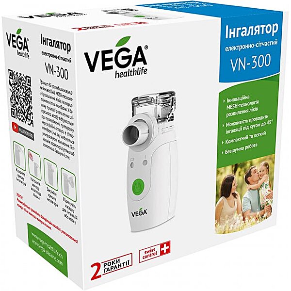 Ингалятор электронно-сетчатый МЭШ VEGA VN-300