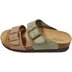 Жіночі шльопанці Grunland CB2249 11HOLA BEIGE-MULTI, м'ятно-бежеві (Італія)