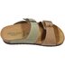 Жіночі шльопанці Grunland CB2249 11HOLA BEIGE-MULTI, м'ятно-бежеві (Італія)