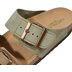Жіночі шльопанці Grunland CB2249 11HOLA BEIGE-MULTI, м'ятно-бежеві (Італія)