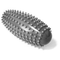 Массажный ролик Almond EasyFit овальный з шипами серый S122-1759