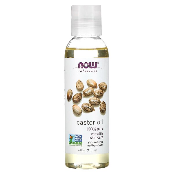 Масло, касторове Castor Oil, Now Foods, Solution Oils, 118 мл S125-NOW-07679