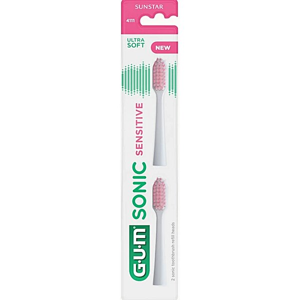 Фото Насадки для электрической зубной щетки GUM Sonic Sensitive