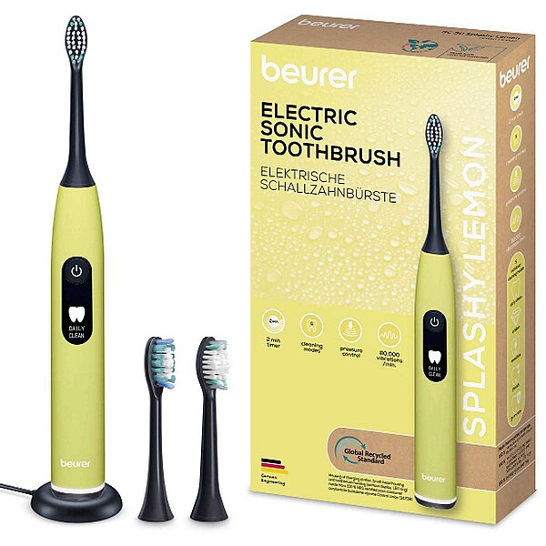 Купити Електрична звукова зубна щітка Beurer SC 50 Splashy Lemon GP (Німеччина)