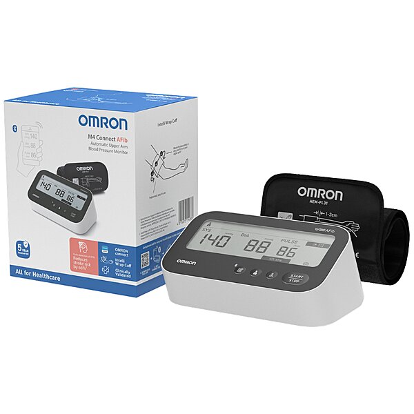 Характеристики Тонометр автоматичний з манжетою на плече OMRON M4 Connect AFib (Японія)