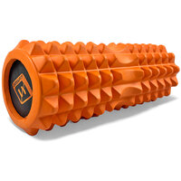 Ролик массажный EasyFit Solid Roller v.1.2s 33х13 см оранжевый S122-1799
