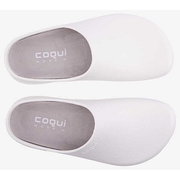 Фото Женские ортопедические сабо COQUI SEED 6462 White/Stone (Чехия)