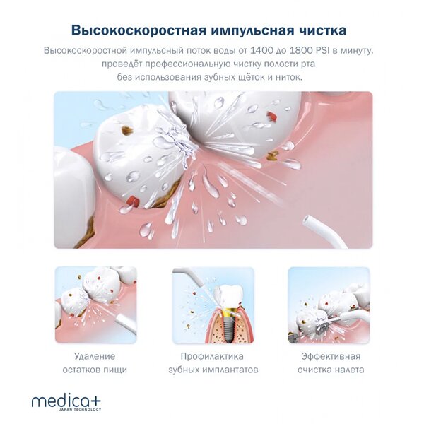 Іригатор портативний PROWATЕR CLEAN 7.0 MEDICA +