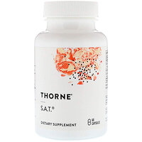 Печінки, підтримка S.A.T, Thorne, 60 капсул S125-THR-73202
