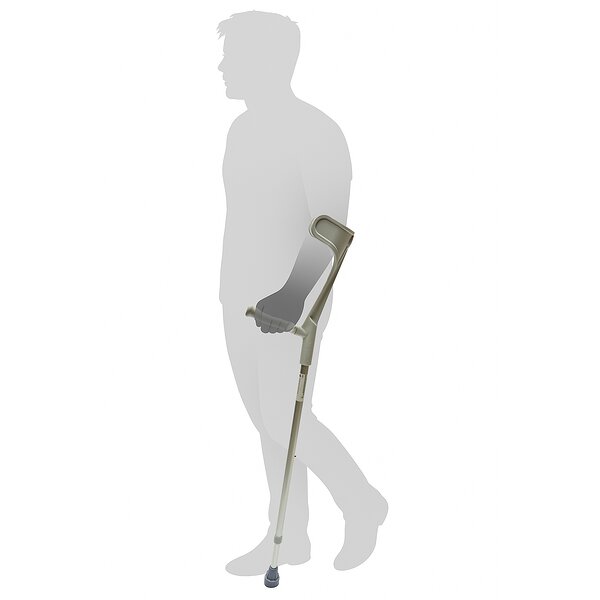 Милиця підлокітна &laquo;Klassiker Soft Anatomic&raquo; 220 DASK Ossenberg, сіра (Німеччина)