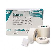 Пластир на шовковій основі 3M Дюрапор ( Durapore ) 5 см х 9,1 м , арт. 1538-2