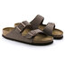 Шльопанці Birkenstock Arizona BF Nubuk Mocca R