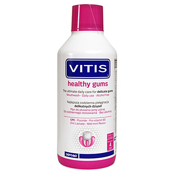 Ополіскувач для ротової порожнини Dentaid Vitis Healthy 500 мл (Іспанія)