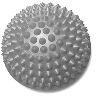 Массажная полусфера киндербол EasyFit 15 см жесткая серая S122-1550