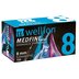 Універсальні голки Wellion MEDFINE plus для інсулінових шприц-ручок 8мм 31G x 0,25 мм (Австрія)