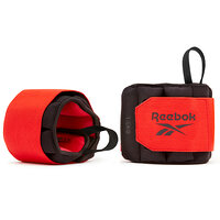 Зап'ястя обважнювачі Reebok Flexlock Wrist Weights чорний, червоний Уні 1.5 кг S83-00000026247