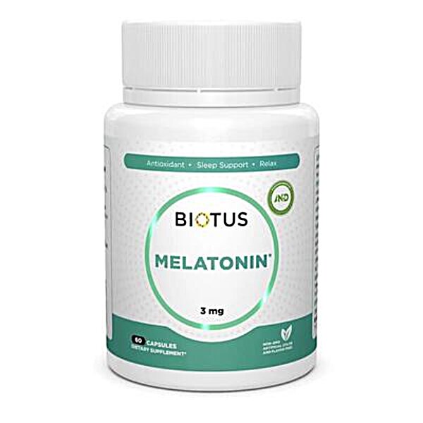 Мелатонін Biotus капсулы по 3 мг, 60 шт (Україна)