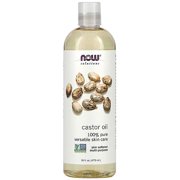 Масло, касторове Castor Oil, Now Foods, Solution Oils, 473 мл. S125-NOW-07675