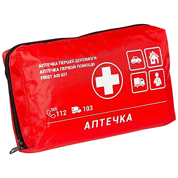 Характеристики Аптечка автомобільна-1 Poputchik 02-001-М згідно ТУ (Україна)
