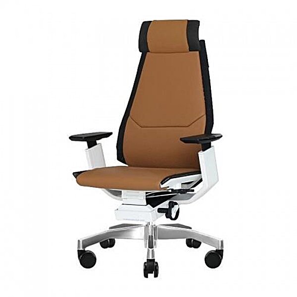 Характеристики Крісло ергономічне комп'ютерне GENIDIA LUX COMFORT SEATING ( шкіряне )