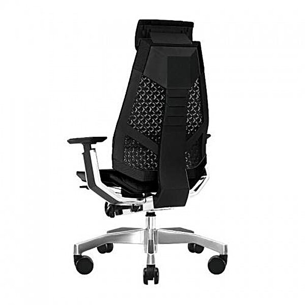 Крісло ергономічне комп'ютерне GENIDIA LUX COMFORT SEATING ( шкіряне )