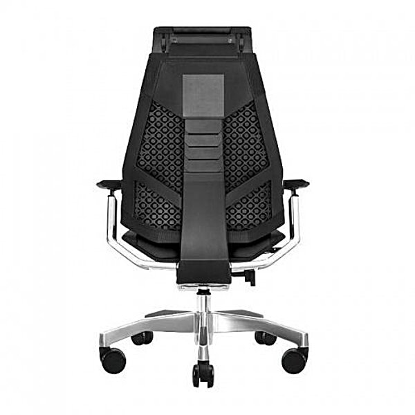 Крісло ергономічне комп'ютерне GENIDIA LUX COMFORT SEATING ( шкіряне )