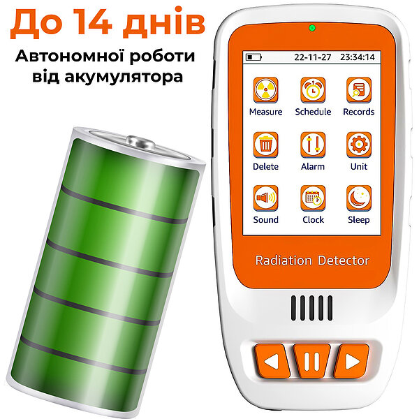 Портативный дозиметр SCL HFS-20, счетчик Гейгера, радиометр радиации (Китай)