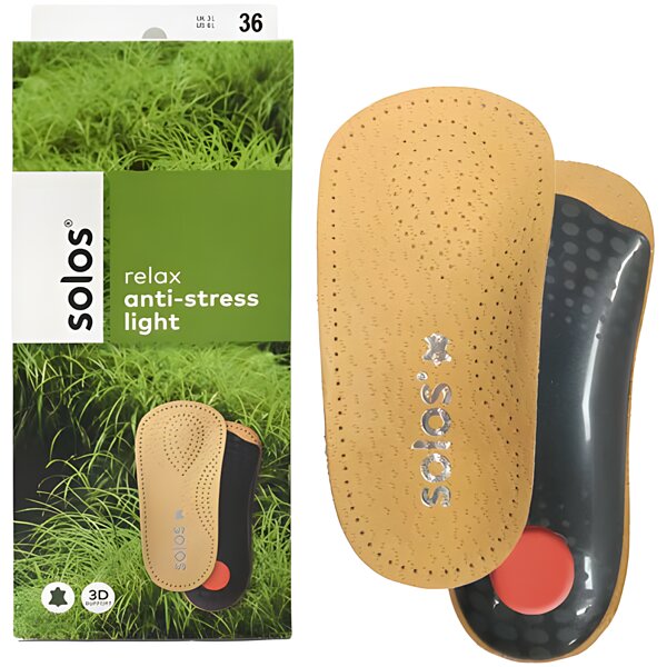 Характеристики Ортопедичні напівустілки Pedag Solos Anti Stress Light 380 (Німеччина)