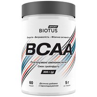 Bcaa, амінокислоти BCAA, Biotus, смак грейпфрута, 300 г S125-BIO-532436