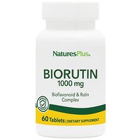 Biorutin, рутін, Nature's Plus, 1000 мг, 60 пігулок S125-NAP-02560