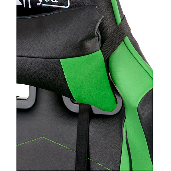 Крісло ExtremeRace black/green Special4You